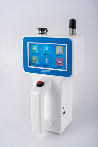 Handheld dust particle counter